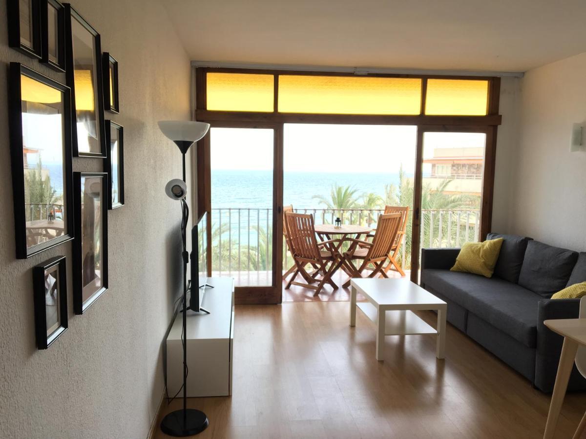 Apartamento Con Vistas Al Mar. Primera Linea De Playa. Aguadulce  Exteriér fotografie