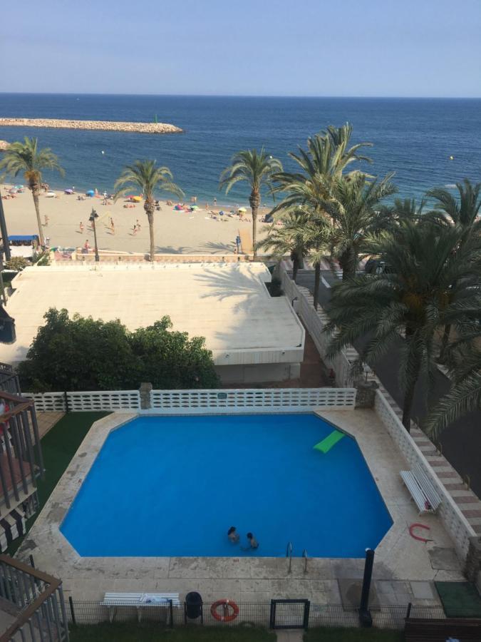 Apartamento Con Vistas Al Mar. Primera Linea De Playa. Aguadulce  Exteriér fotografie