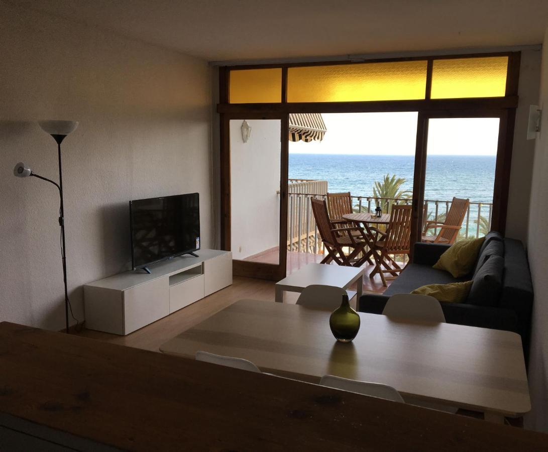 Apartamento Con Vistas Al Mar. Primera Linea De Playa. Aguadulce  Exteriér fotografie